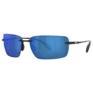 Occhiali polarizzati COSTA DEL MAR Gulf shore Shiny black Blue mirror 580P