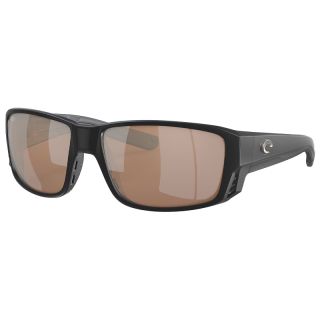 Occhiali polarizzati COSTA DEL MAR Tuna alley pro Matte black Copper silver mirror 580G