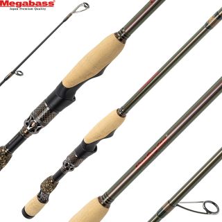 Canne spinning MEGABASS Destroyer evoluzion F3 ST 611 ti-S Hedgehog syringe
