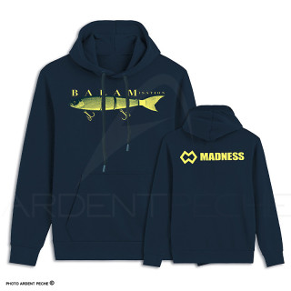 Felpa MADNESS Balamisation navy