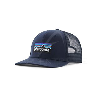 Cappellino PATAGONIA P-6 Logo Trucker Hat New Navy