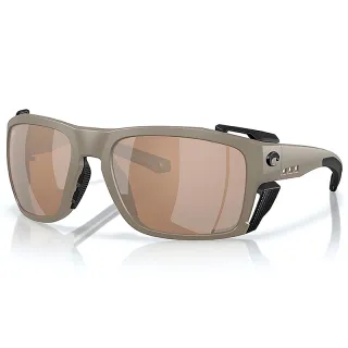 Occhiali polarizzati COSTA DEL MAR King tide 8 Matte sable Copper silver mirror 580G