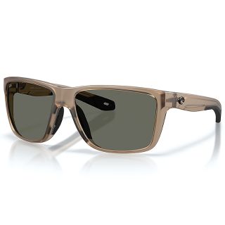 Lunettes polarisantes COSTA DEL MAR Broadbill II Matte smoke brown Gray 580G