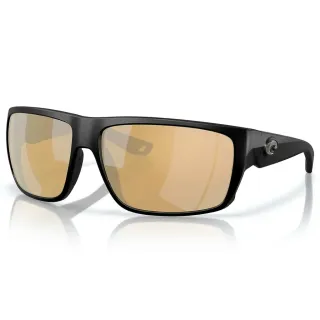 Occhiali polarizzati COSTA DEL MAR Fly line Matte black Sunrise silver mirror 580G