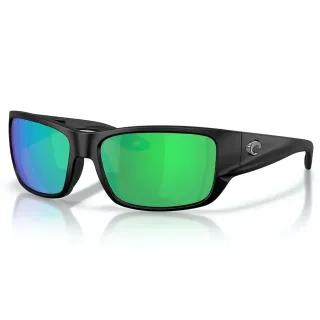 Polarized sunglasses COSTA DEL MAR Schoolie Matte black Green mirror 580P