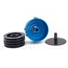 Distributore di fili PEUX 4 bobine Blu