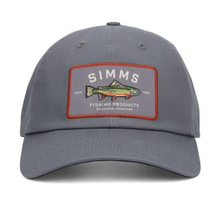 Cappellino SIMMS Single Haul Cap Gunmetal Trout