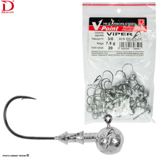 Jig head DRAGON V-Point Viper x20