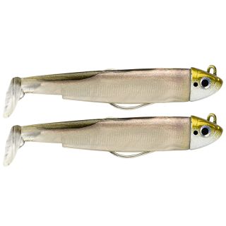 Leurre souple FIIISH Black minnow double combo 70