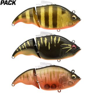 Pack de 3 leurres MEGABASS Vatalion 115 F spécial eaux acides