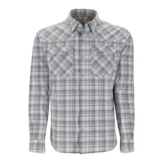 Camicia SIMMS Brackett Shirt Sterling Plaid - Ardent flyfishing