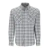 Camicia SIMMS Brackett Shirt Sterling Plaid - Ardent flyfishing