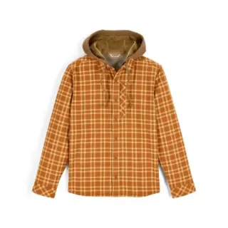 Overshirt con cappuccio SIMMS Coldweather Hooded Shacket Wakemup Plaid Stonefly - Ardent flyfishing