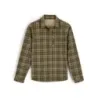 Sovracamicia con cappuccio SIMMS Coldweather Hooded Shacket Schooner Plaid Loden - Ardent flyfishing