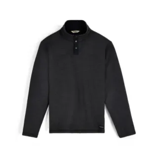 SIMMS Harbour Sweater Black Heather Hoodie - Ardent flyfishing