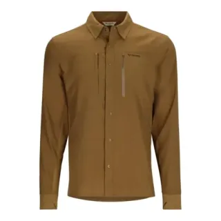 Camicia SIMMS Intruder BiComp Driftwood - Ardent flyfishing