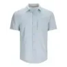 Chemise SIMMS Challenger Short Sleeve Steel Blue - Ardent flyfishing