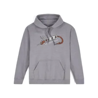 Felpa SIMMS Hook & Loop Grey Hoody Heather - Ardent flyfishing