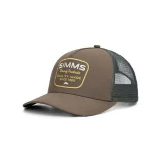 Casquette SIMMS Double Haul Trucker Loden Stamp Lockup