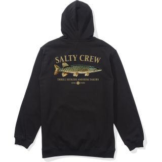 Felpa con cappuccio SALTY CREW Euro pike hood fleece Black