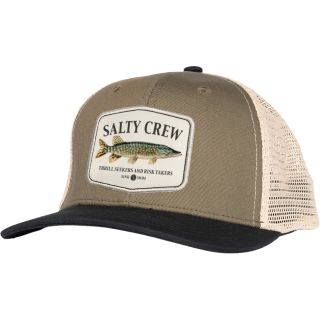 SALTY CREW Euro pike trucker Olive/Black cap