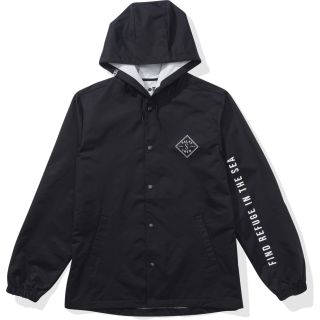 SALTY CREW Tippet snap jacket Black jacket