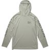 SALTY CREW Apex perforated hood + mask Gray