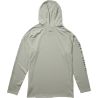 SALTY CREW Apex perforated hood + mask Gray