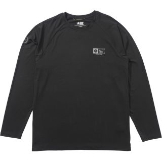 T-shirt SALTY CREW Mariner lite UV LS Charcoal