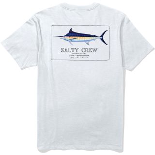T-shirt SALTY CREW Blue rogers SS tee White