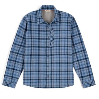 Surchemise à capuche SIMMS Coldweather Hooded Shacket Schooner Plaid Albacore