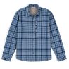 SIMMS Coldweather Hooded Shacket Schooner Plaid Albacore hooded overshirt