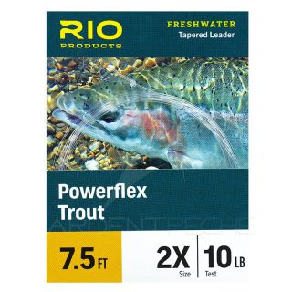 Bas de ligne RIO Powerflex Trout 7´5 (2,30m)