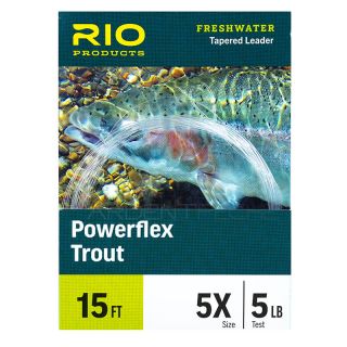 RIO Powerflex Trout leader 15´ (4.60m)