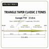 Seta ROYAL WULFF Triangle Taper Classic TT Galleggiante 2 Toni