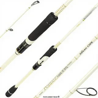 Spinning rod ILLEX Pepper X5 S 2252 M MH Silver ops demo