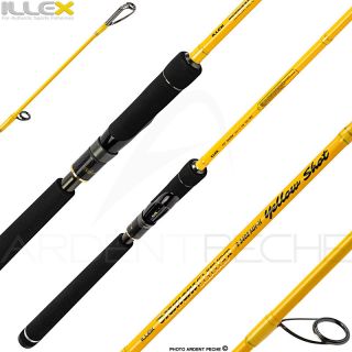 Spinning rod ILLEX Ashura Element rider X5 S 2402 MH H Yellow shot demo