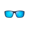 MAUI JIM Amberjack dark navy W/BLK polarized sunglasses
