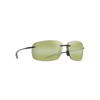 MAUI JIM Breakwall polarized sunglasses shiny trans khaki green