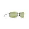 MAUI JIM Breakwall Shiny Trans Khaki Green Polarized Sunglasses