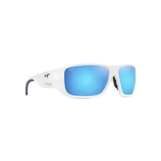 Lunettes polarisantes MAUI JIM Keha blue hawaii matte white