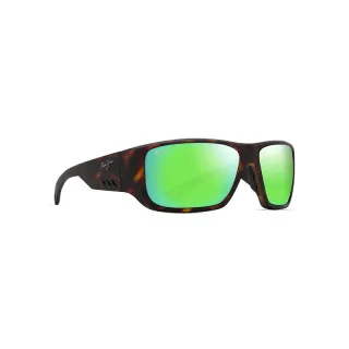 MAUI JIM Keha maui green matte dark havana polarized sunglasses