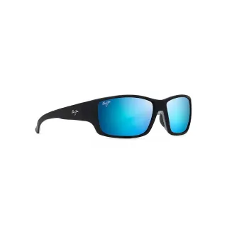 Lunettes polarisantes MAUI JIM Local kine blue soft black sea