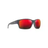 MAUI JIM Mangroves polarized sunglasses hawaii lava black matte