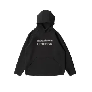 Hoodie MEGABASS x BRIEFING Jolly Roger Emblem Hoodie black
