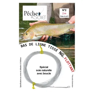 NG Loop Woven Leader Peche à Soie (2 m)