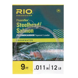 Bas de ligne RIO Steelhead/saumon fluoroflex 9´(2,70m)