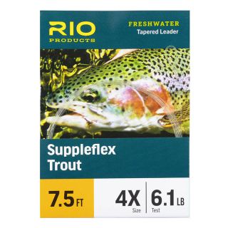 Bas de ligne RIO Suppleflex Trout 2.30m (7.5´)