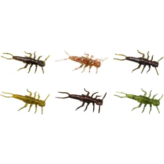 Leurre souple FISHUP Stonefly pack multi colors