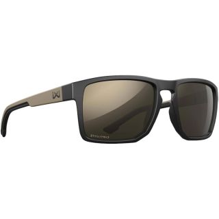 Lunettes polarisantes WILEY X Founder captivate tungsten mirror grey / matte back tan frame